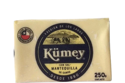 MANTEQUILLA DE CAMPO  KUMEY 250 GRS.  CON SAL.