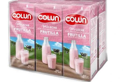 PACK LECHE COLÚN SEMI FRUTILLA 200 ML (6 UNIDADES)