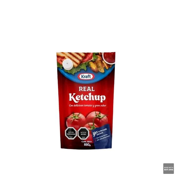 KETCHUP REAL KRAFT 850 GRS.