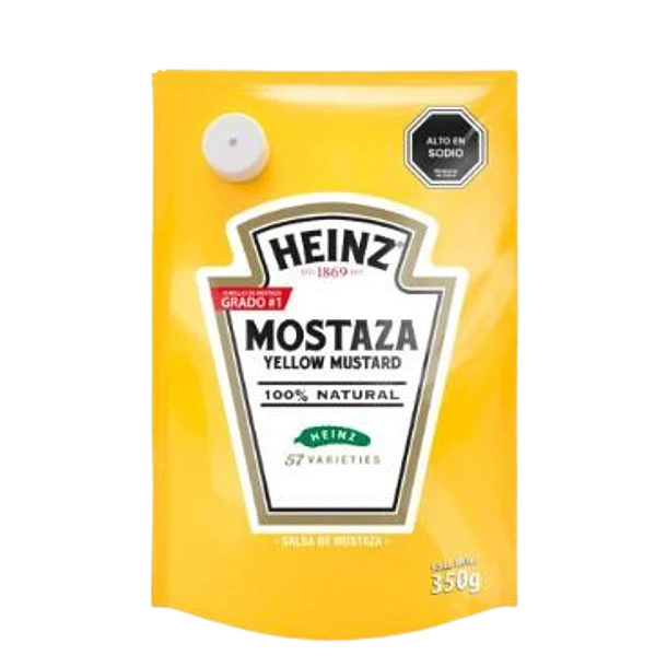 MOSTAZA HEINZ 350 GRS.