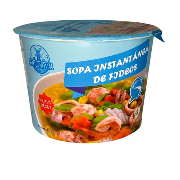 SOPA INSTANTÉNEA DE FIDEOS SABOR A CAMARÓN ABUELITA