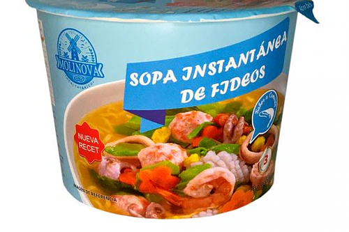 SOPA INSTANTÉNEA DE FIDEOS SABOR A CAMARÓN ABUELITA