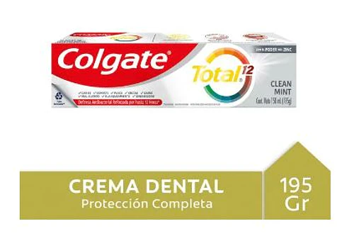 COLGATE TOTAL 12  195 GRS. 
