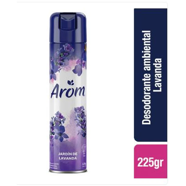 DESODORANTE AMBIENTAL AROM JARDÍN DE LAVANDA 225 GRS.