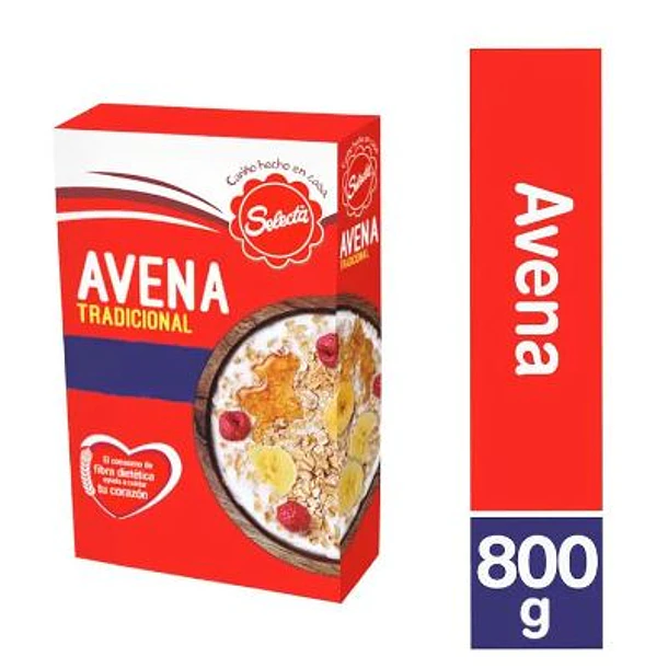AVENA TRADICIONAL SELECTA 800 GRS.