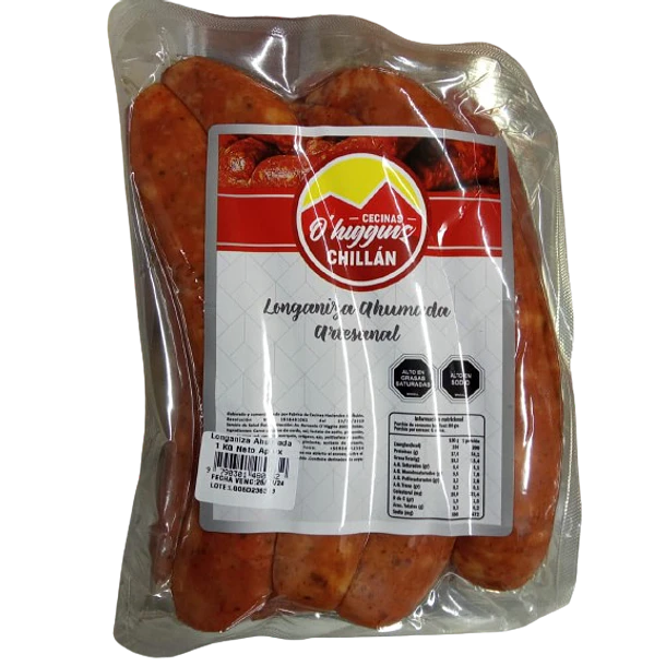 LONGANIZA AHUMADA ARTESANAL DE CHILLÁN 1 KG.
