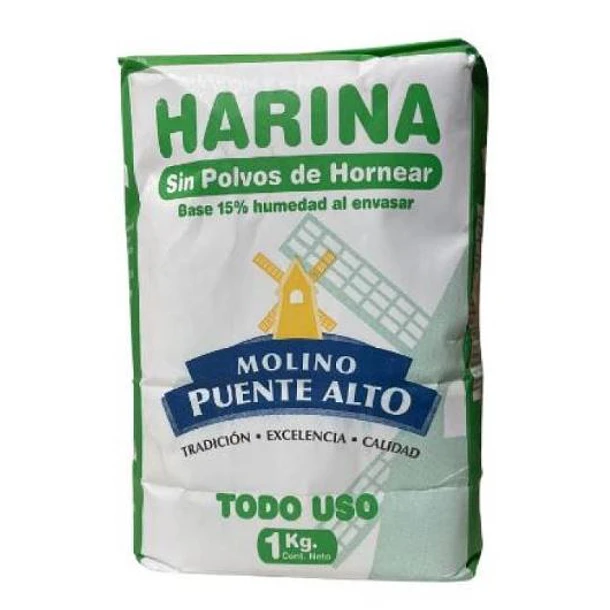 HARINA SIN POLVOS DE HORNEAR MOLINO DE PUENTE ALTO