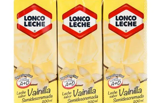 PACK LECHE LONCO LECHE SEMI VAINILLA 200 ML (6 UNIDADES)