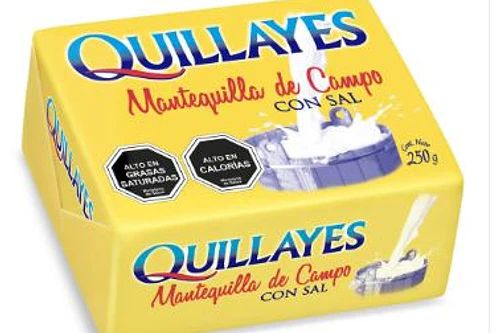 MANTEQUILLA DE CAMPO CON SAL QUILLAYES 250 GRS.
