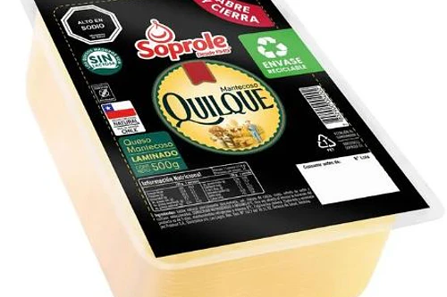 QUESO QUILQUE  LAMINADO SOPROLE 500 GRS.