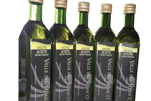ACEITE DE OLIVA EXTRA VIRGEN VALLE DEL HUASCO 500 ml. 