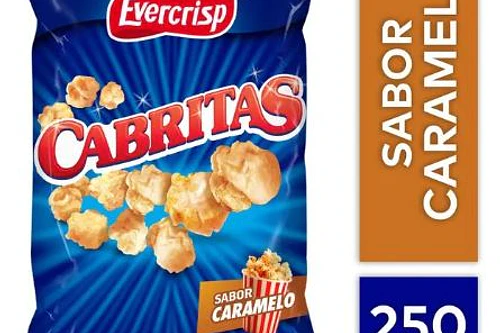 CABRITAS SABOR CARAMELO EVERCRISP 250 GRS.