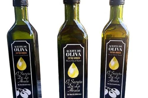 ACEITE DE OLIVA EXTRA VIRGEN EL SECRETO DE LA ABUELA 500 ML.