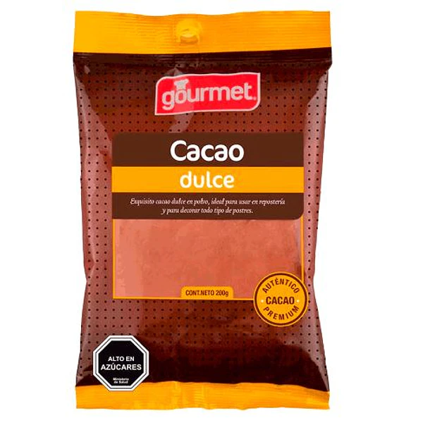 CACAO DULCE GOURMET 200 GRS.