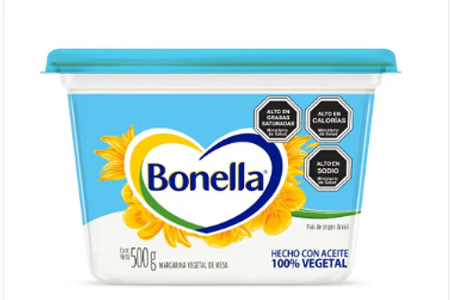 MARGARINA BONELLA 500 GRS.