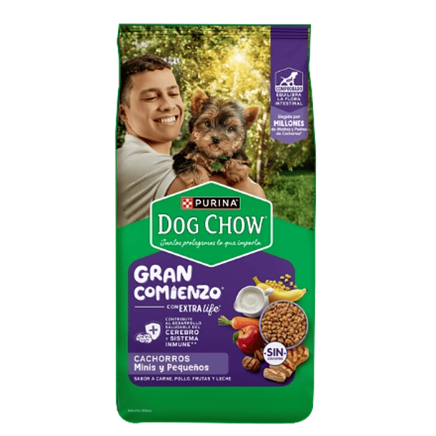 Purina Dog Chow Cachorro Mini Gran Comienzo 8 Kilos