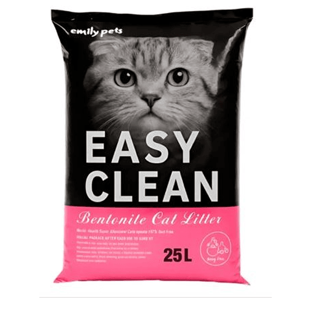 Arena Sanitaria para Gatos Easy Clean Talco Bebé 20 Kilos
