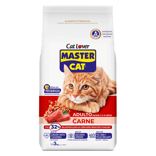 Master Cat sabor Carne 8 Kilos 