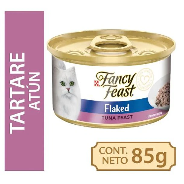  Fancy Feast Tartare de Atún Display 8 Latas 85 g 1
