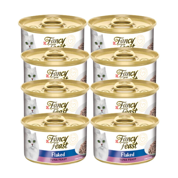  Fancy Feast Tartare de Atún Display 8 Latas 85 g 2