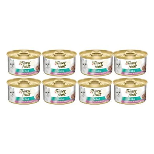 Fancy Feast Petit Filets de Atún Display 8 Latas 85 g 4