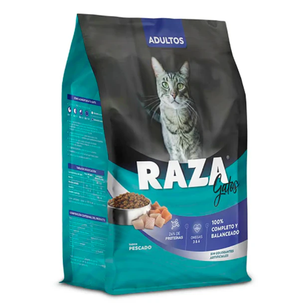 Raza Gato  Pescado 10 Kilos 