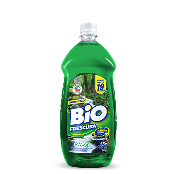 DETERGENTE LIQUIDO BIOFRESCURA  BOSQUE  1.5  L 