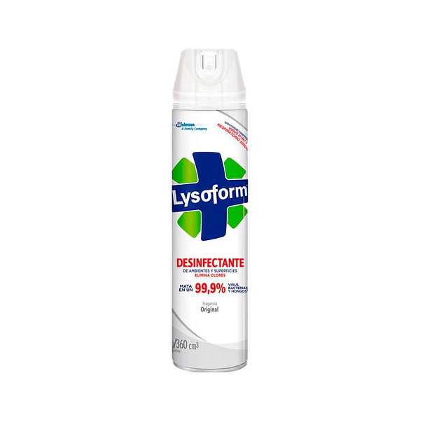 LYSOFORM AEROSOL DESINFECTANTE 360 ML 