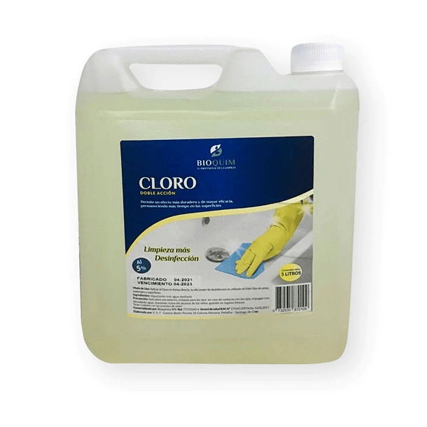 CLORO BIOQUIM AL 5% DE 5 LTS  