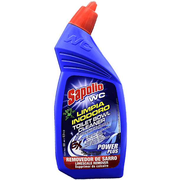 LIMPIA INODORO SAPOLIO POWER PLUS 500 ML 
