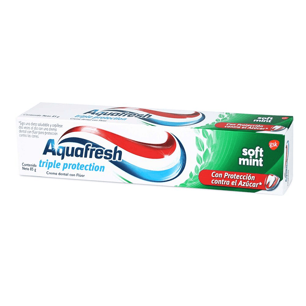 PASTA DENTAL AQUAFRESH TRIPLE PROTECTION 158 GR 