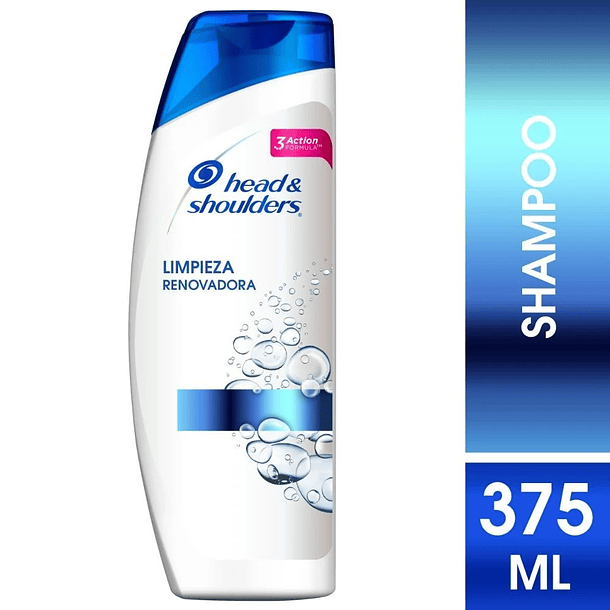 SHAMPOO HEAD AND SHOULDERS LIMPIEZA RENOVADORA 375 ML 
