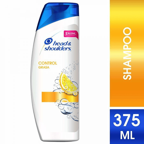 SHAMPOO HEAD AND SHOULDERS CONTROL GRASA 375 ML 