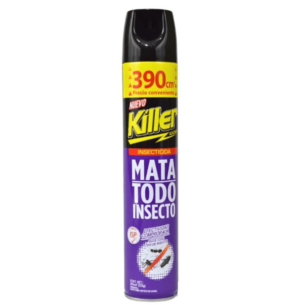 INSECTICIDA KILLER MATA TODO INSECTO 390 cm³  