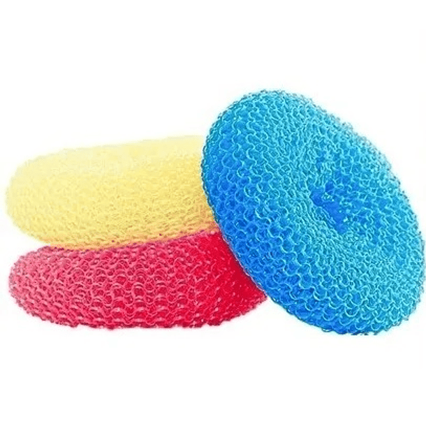 VIRUTILLA TITIZ  GRUESA PLASTICA  REDONDA COLORES 