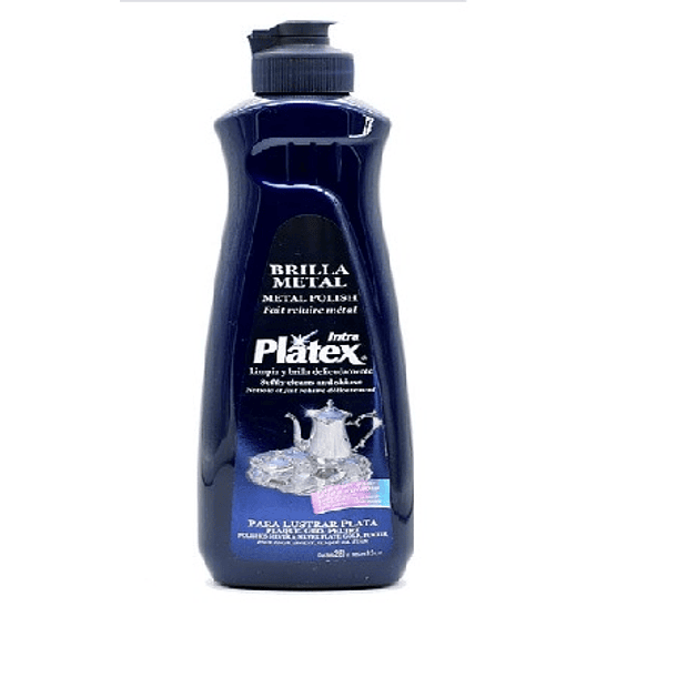  PLATEX CREMA LIMPIADORA  Y  ABRILLANTADORA DE  METALES PLATEADOS 
