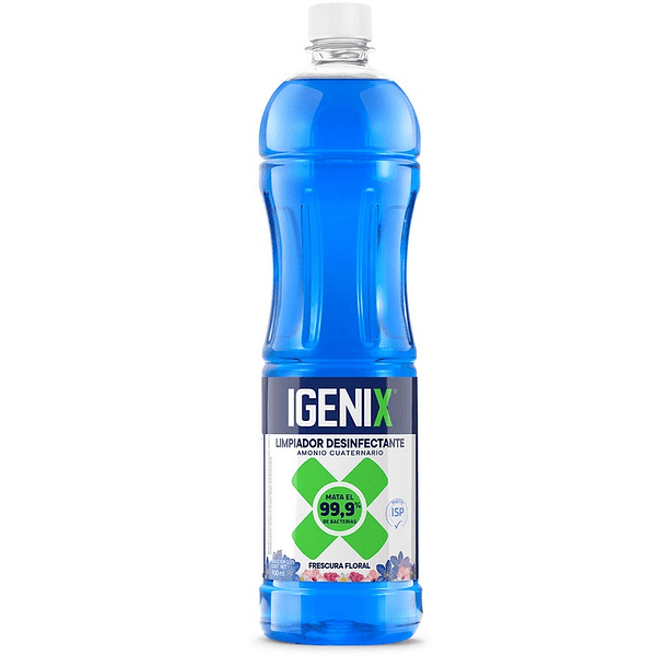 LIMPIADOR DE SUPERFICIES AROMA FLORAL DESINFECTANTE IGENIX 900 ML 