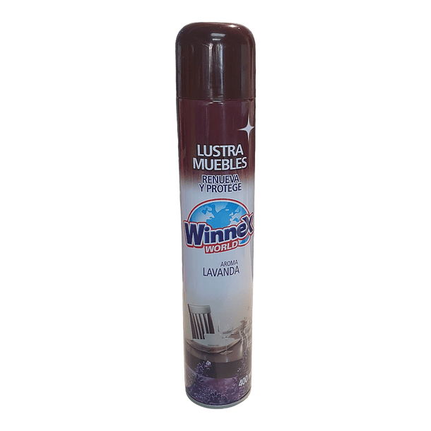 LUSTRA MUEBLES WINNEX AEROSOL LAVANDA 