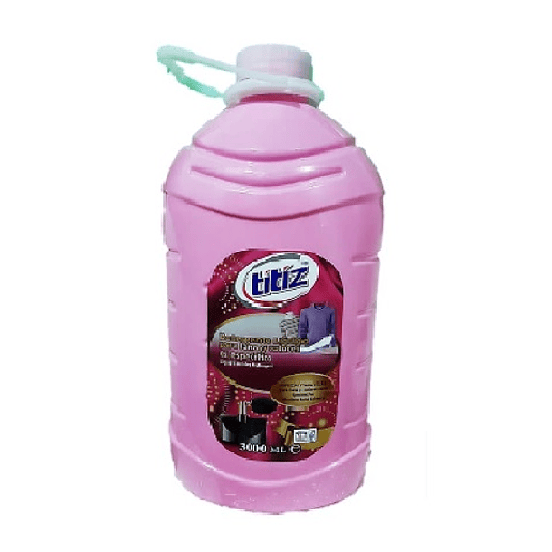 DETERGENTE LIQUIDO 3 LITROS  PARA ROPA COLOR TITIZ 