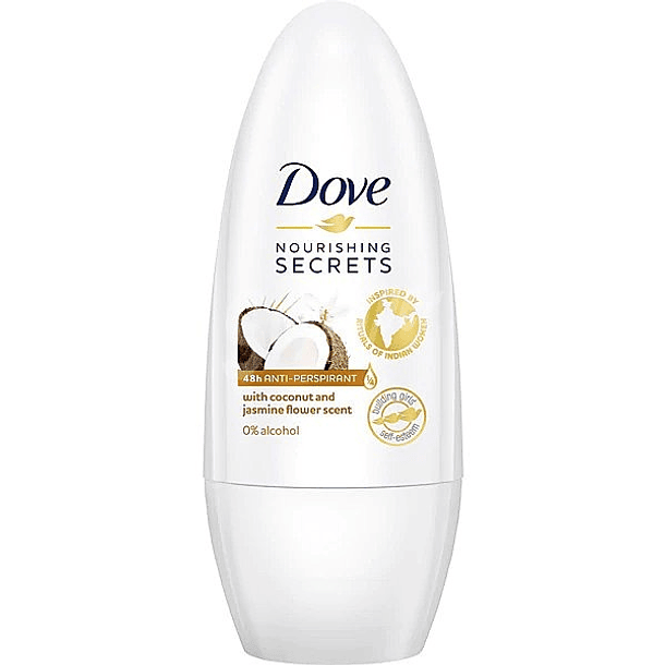 DESODORANTE Y ANTITRANSPIRANTE ROLL ON DOVE MUJER SECRETS COCO 