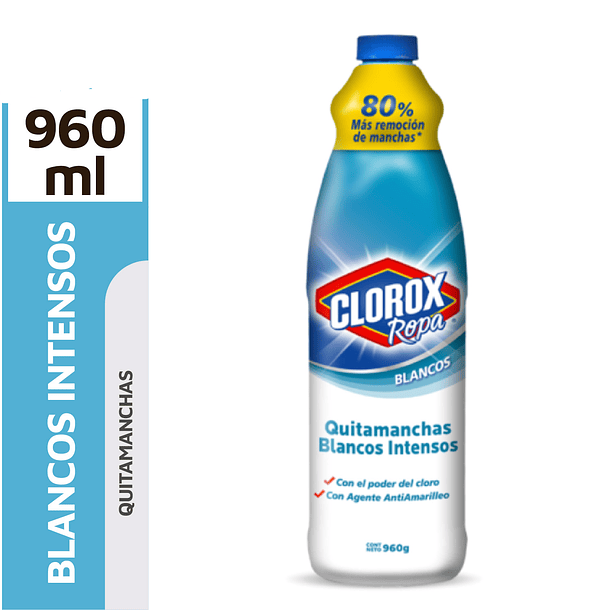 CLOROX ROPA BLANCA 960 GRAMOS 