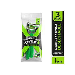 HOJA DE AFEITAR SCHICK XTREME 3 PIEL SENSIBLE