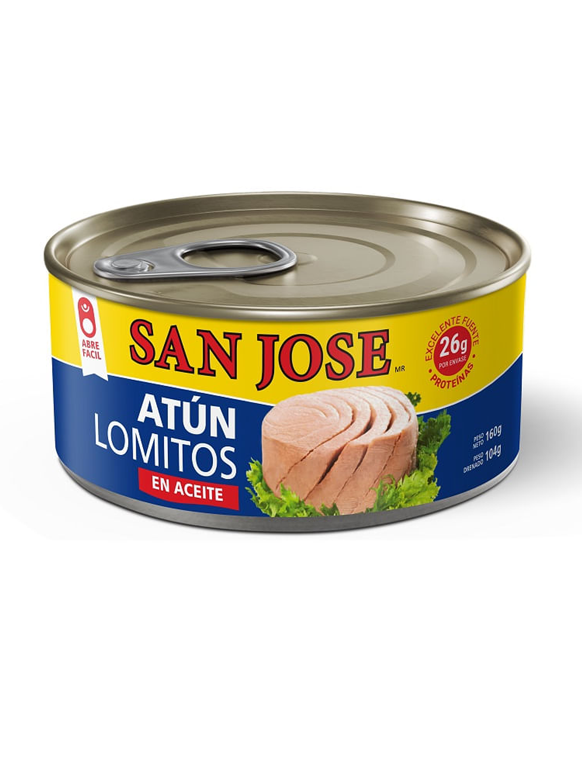 Atún en lomitos en aceite

 1