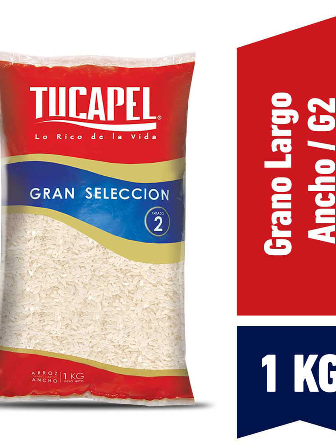 
Arroz Tucapel G2 gran Selección largo 1 Kg 1