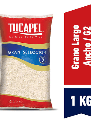 
Arroz Tucapel G2 gran Selección largo 1 Kg