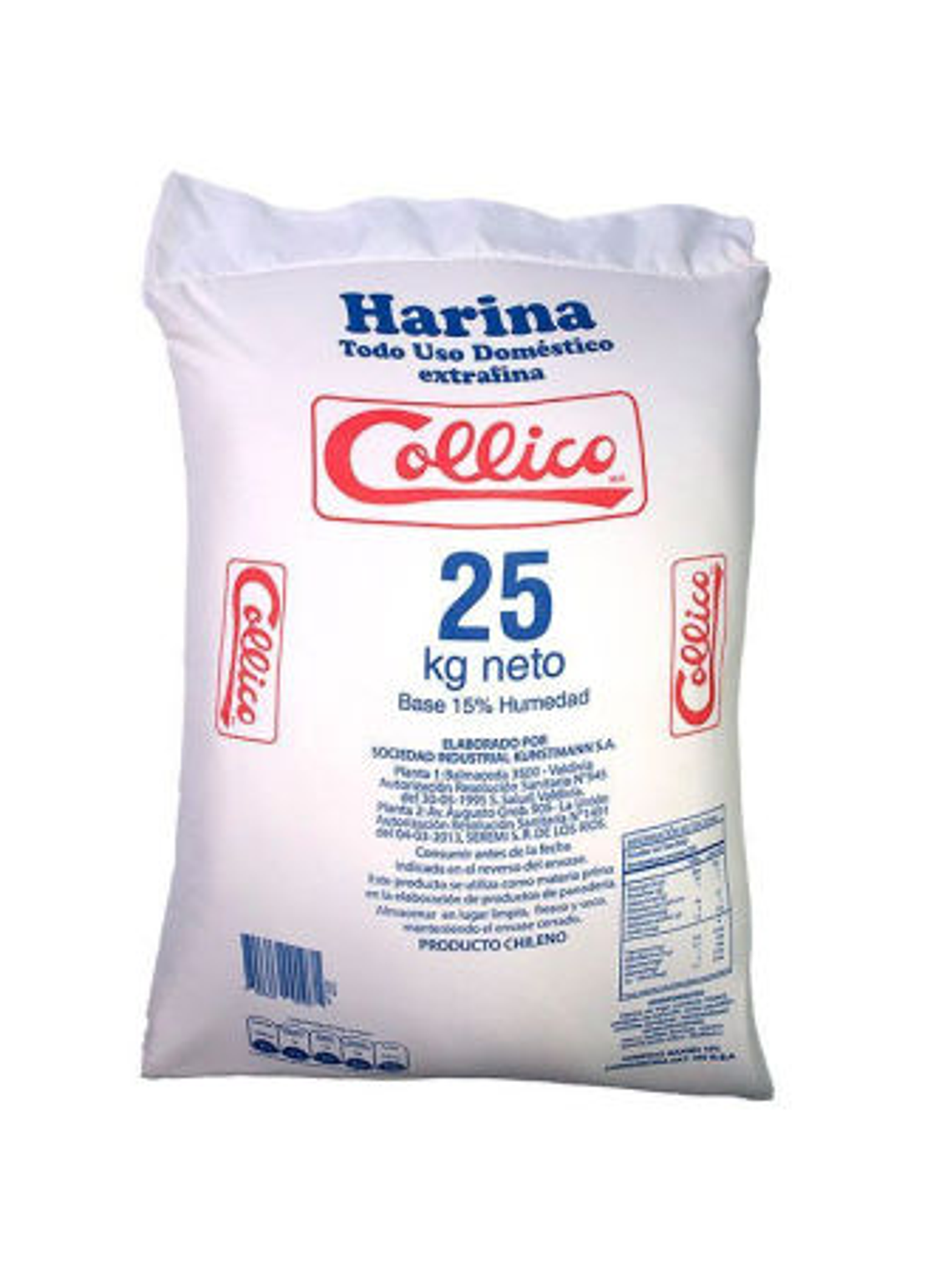 Harina Todo Uso Domestico Bolsa 25 kg Collico 1