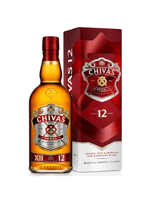 CHIVAS REGAL
WHISKY CHIVAS REGAL 12 AÑOS 1 LITRO