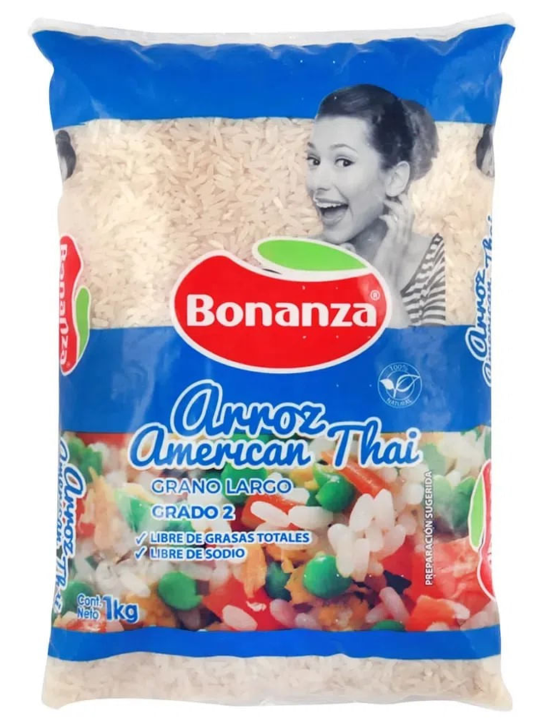 bonanza  Arroz Bonanza G2 american thai...  1 Kg 1