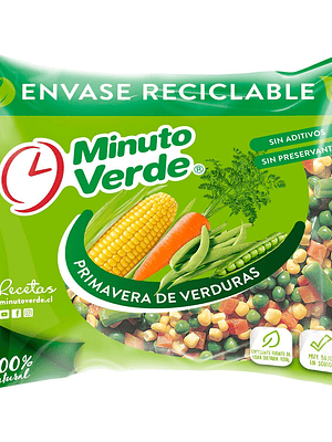 minuto verde  Ensalada primavera congelada M...  200 g