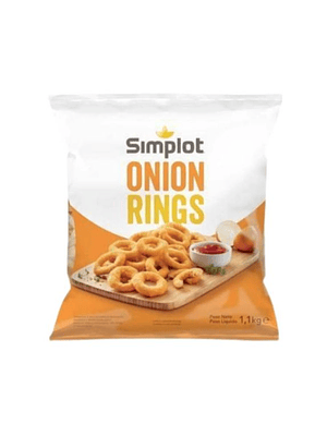 Aros de Cebolla Simplot 1.1 Kg – Caja 10 Unidades
